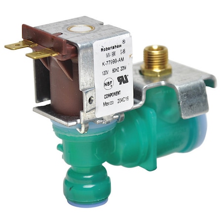 Ice Machine Water Valve, Blue, 3 in H MPN:IMV-990