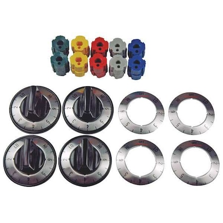 Surface Element Dial Kit, Black, Electric t 4 MPN:4590-764