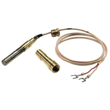 Thermopile, LP/NG, 250mv to 750mv, 36 in L., Pilot Generator, PG9 Pilot Adaptor, Tinnerman Clip MPN:1950-001