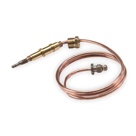 Thermocouple, LP/NG, 18 to 30 mV, 27 in L., Universal Coaxial ODS, Tinnerman Clip MPN:1960-027