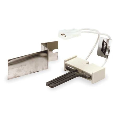 Hot Surface Igniter, LP/NG, 120, 4 1/2 in L., Silicon Carbide, Mounting Adapter MPN:41-404