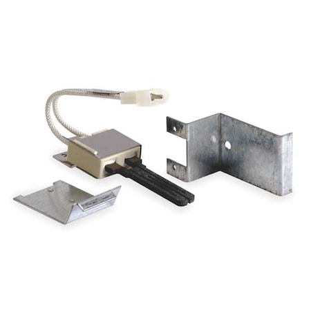 Hot Surface Igniter, LP/NG, 120, 5 1/4 in L., Silicon Carbide, Mounting Adapter MPN:41-414
