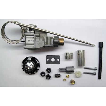 Gas Thermostat, 1/4 in Pipe, 150 to 400 F MPN:4350-128