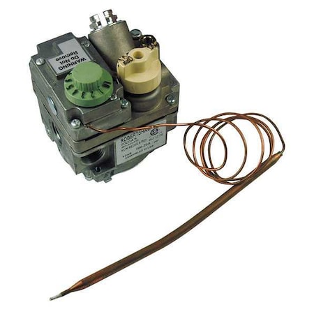 Gas Valve, Reducer Bushings, 1/4 in, Mechanical Thermostat Included MPN:700-204