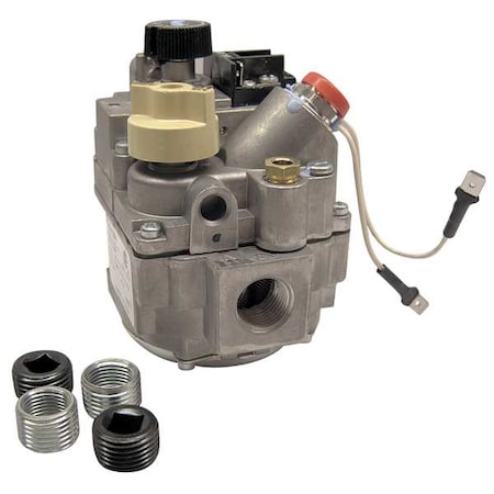 Gas Valve, NG/LP, Standing Pilot, 24 V, 3.5 in wc, Slow Opening, 0.2 A, -40 to 175 Degrees F MPN:700-434