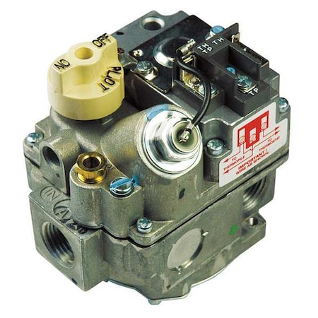 Gas Valve, Straight-Thru, 1/2 in, 100, 000 BtuH MPN:700-501