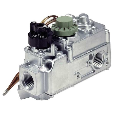 Gas Valve, NG/LP, 3.5 in wc, Standard Opening, -40 to 175 Degrees F, 1/2 in Inlet Size MPN:710-205
