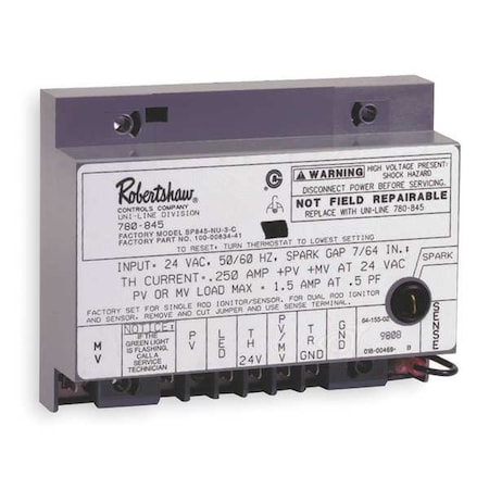 Ignition Module, Intermittent Pilot, 24 V MPN:780-845