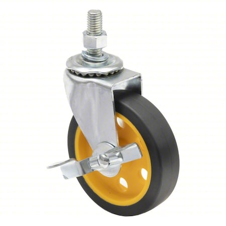 Swivel Caster, Yellow, 4
