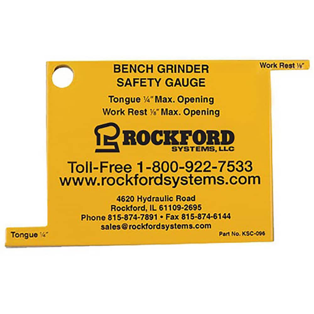 Machine Guard Parts & Accessories; Type: Safety Gauge ; For Use With: Bench and Pedestal Grinders ; Number of Pieces: 1 ; Size (Inch): 2-3/4 ; UNSPSC Code: 23152204 MPN:KSC-096
