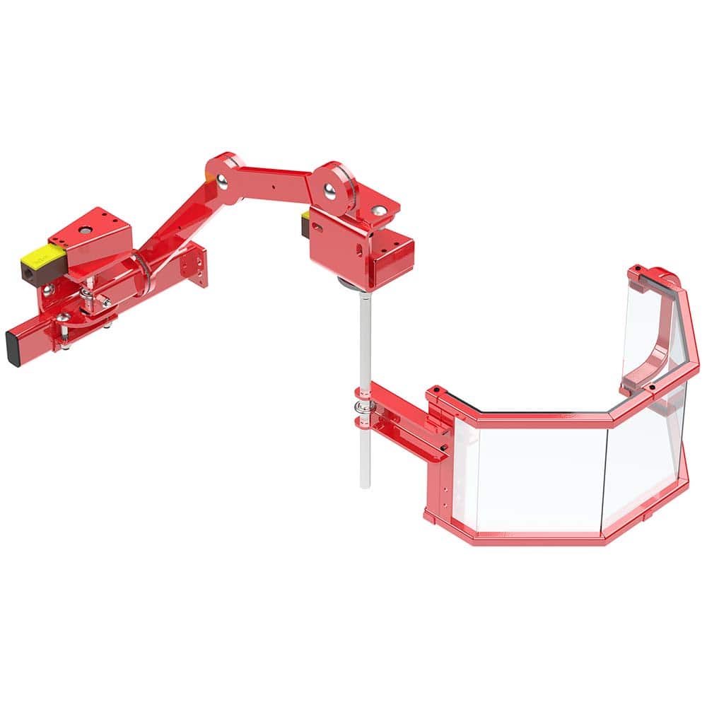 Milling Machine Guards; Front Panel Height (Inch): 8 ; Shield Material: Steel; Polycarbonate ; UNSPSC Code: 23152204 MPN:RSSD4XL242X120