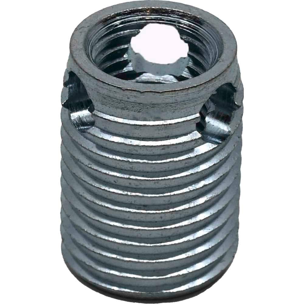 Thread Locking Insert: #10-32 Internal Thread, M8 x 1 External Thread, UNF, 25/64