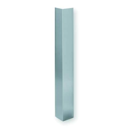 Corner Guard, 2 x 48 In, Adhesive, Satin SS MPN:290.32d 2