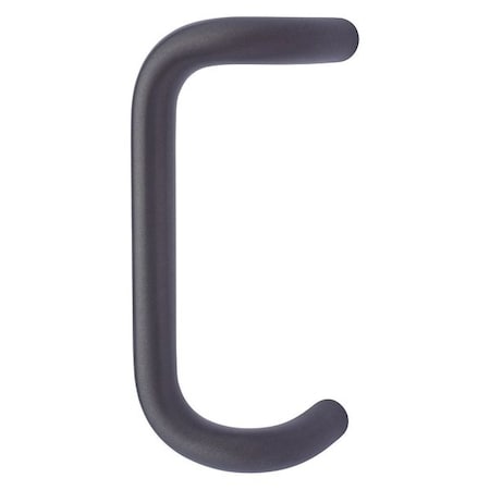 Offset Pull Handle, Aluminum, Bronze, Clips/Fasteners MPN:BF157.314