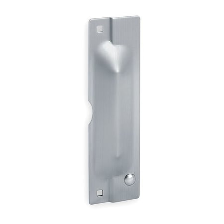 Door Latch Guard, Stainless Steel, 11