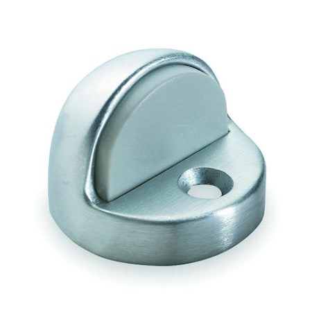 Dome Door Stop, Floor Mount, Satin Chrome MPN:443.26d