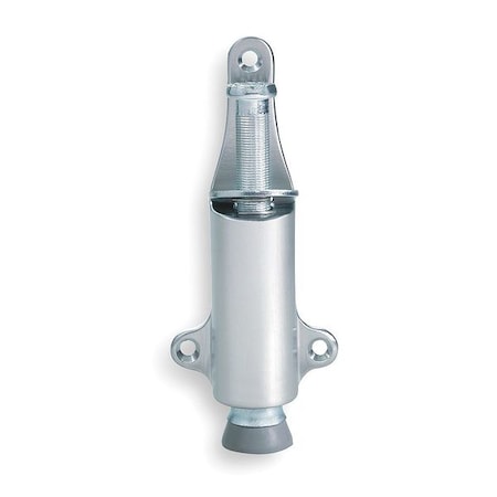 Plunger Door Holder, Stn Chrme, Cast Brass MPN:459.26D