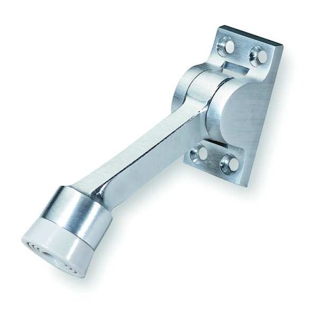 Lever Door Holder, Satin Chrme, Cast Brass MPN:461.26D