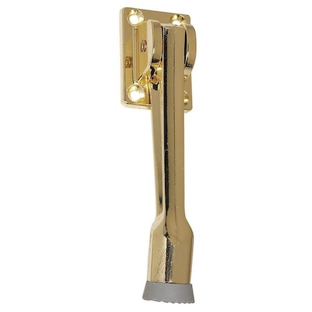Lever Door Holder, Satin Brass, Cast Brass MPN:461.4