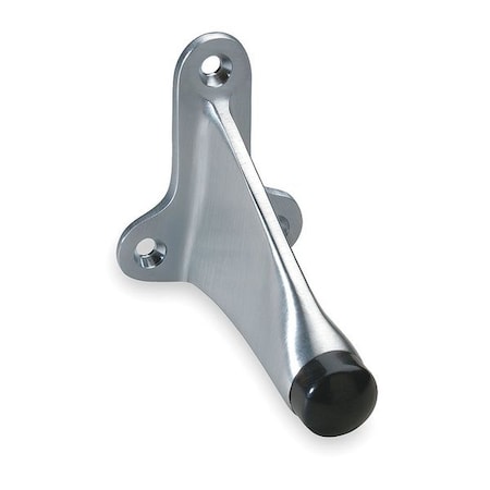 Rigid Door Stop, Wall Mount, Satin Chrome MPN:487.26D