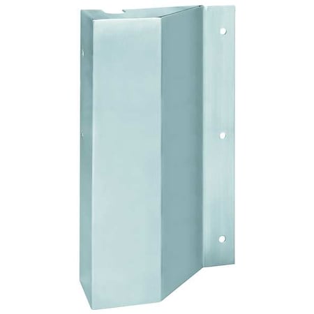 Door Latch Protector, Stainless Steel, 10