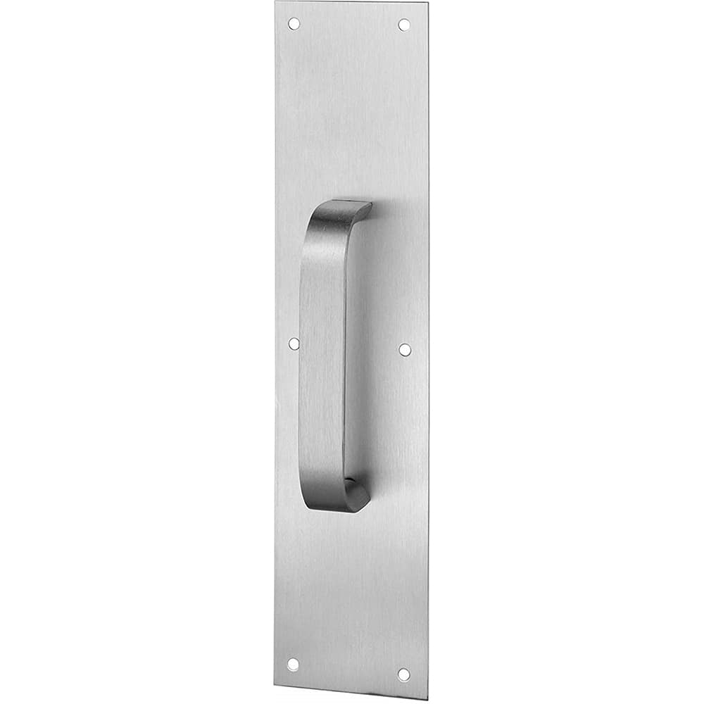 Door Pulls; Overall Length (Inch): 16 ; Finish/Coating: Satin Stainless Steel ; Grip Length: 4 (Inch); UNSPSC Code: 31162801 MPN:085768