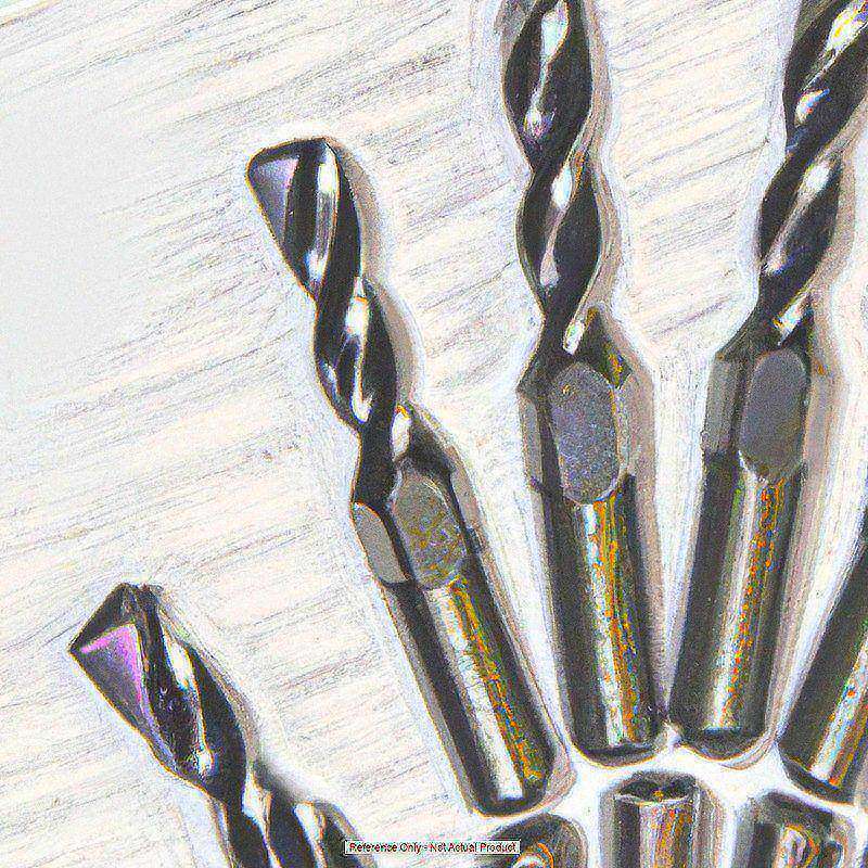 Jobber Drill: Letter D, 118 deg Point, High Speed Steel MPN:95001703