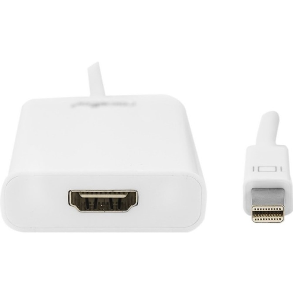Rocstor Mini DisplayPort/HDMI Audio/Video Adapter, White MPN:Y10A105-W1