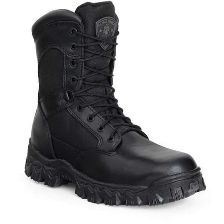 Men's 8-Inch Work Boot, 11 1/2, Composite Toe, 9 in H, Black, FQ0006173 MPN:FQ0006173
