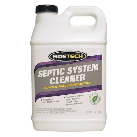 Septic System Cleaner, 2-1/2 gal. MPN:SSC-LC-2.5-1