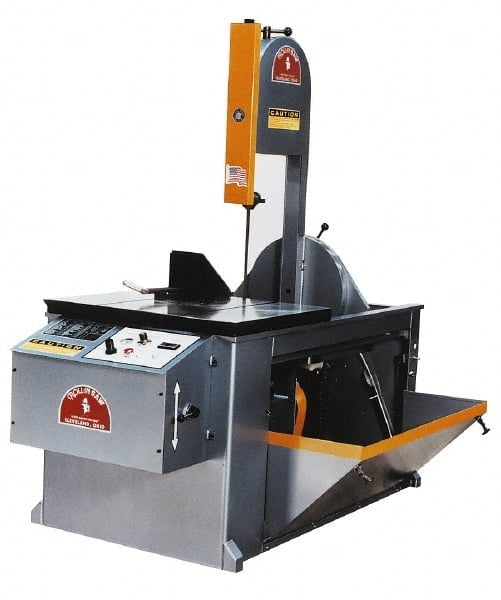 Vertical Bandsaw: Step Pulley Drive, 14