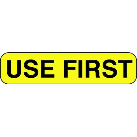 Label, 3/8 In. H, 1-1/2 In. W, PK1000, 140523 MPN:140523