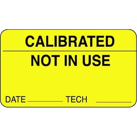 Laboratory Label, 1-3/4 In. W, PK1000, 141460 MPN:141460