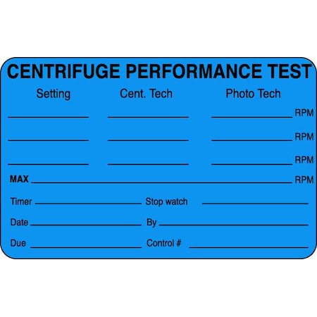 Label, 1 3/4 in x 2 3/4 in, Paper, PK1000 MPN:141461
