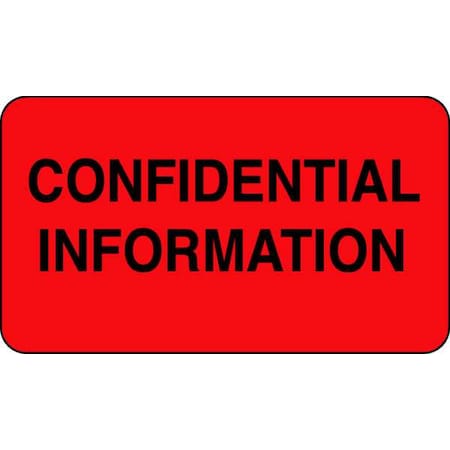 Label, 1 In. H, 1-3/4 In. W, PK1000, 141489 MPN:141489