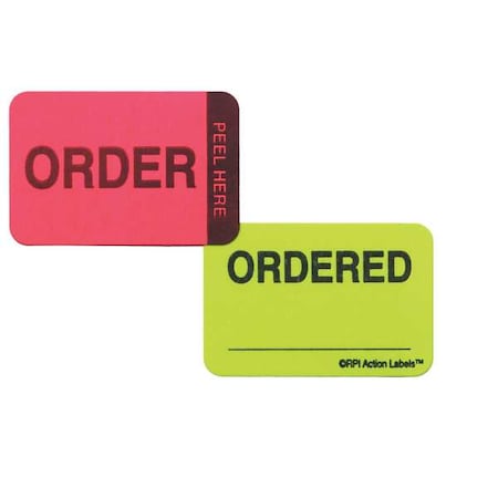 Label, Pink/Green, Paper MPN:93343