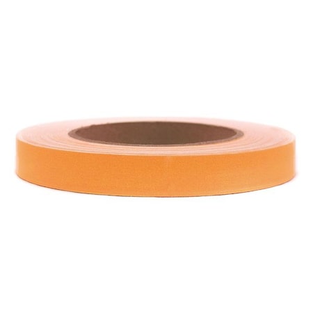 Masking Tape, 3/4 in W x 60 yd L, 6 mil Thick, Orange, Rubber Adhesive MPN:23022OR