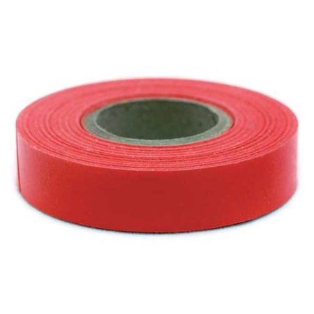 Masking Tape, 1/2 in W x 14 yd L, 6 mil Thick, Red, Rubber Adhesive MPN:48858R