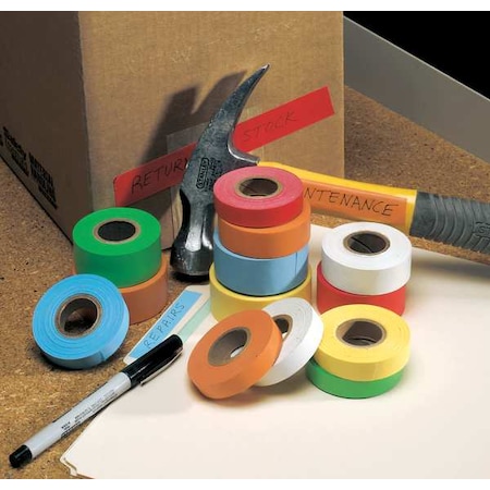 Masking Tape, 1 in W x 14 yd L, 6 mil Thick, Blue, Rubber Adhesive MPN:48860B