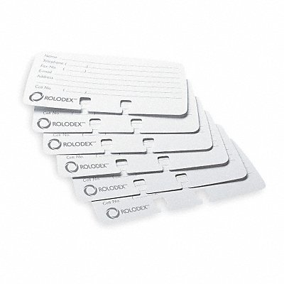 Business Card Refills Lined PK100 MPN:67553