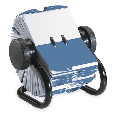 Rotary Card File, 200 Ct, Metal MPN:67236
