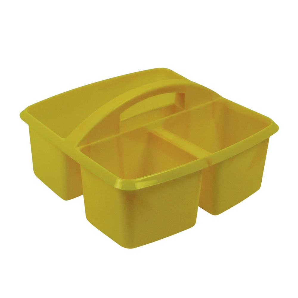 Romanoff Small Utility Caddies, 9 1/4inH x 9 1/4inW x 5 1/4inD, Yellow, Pack Of 6 MPN:ROM25903-6