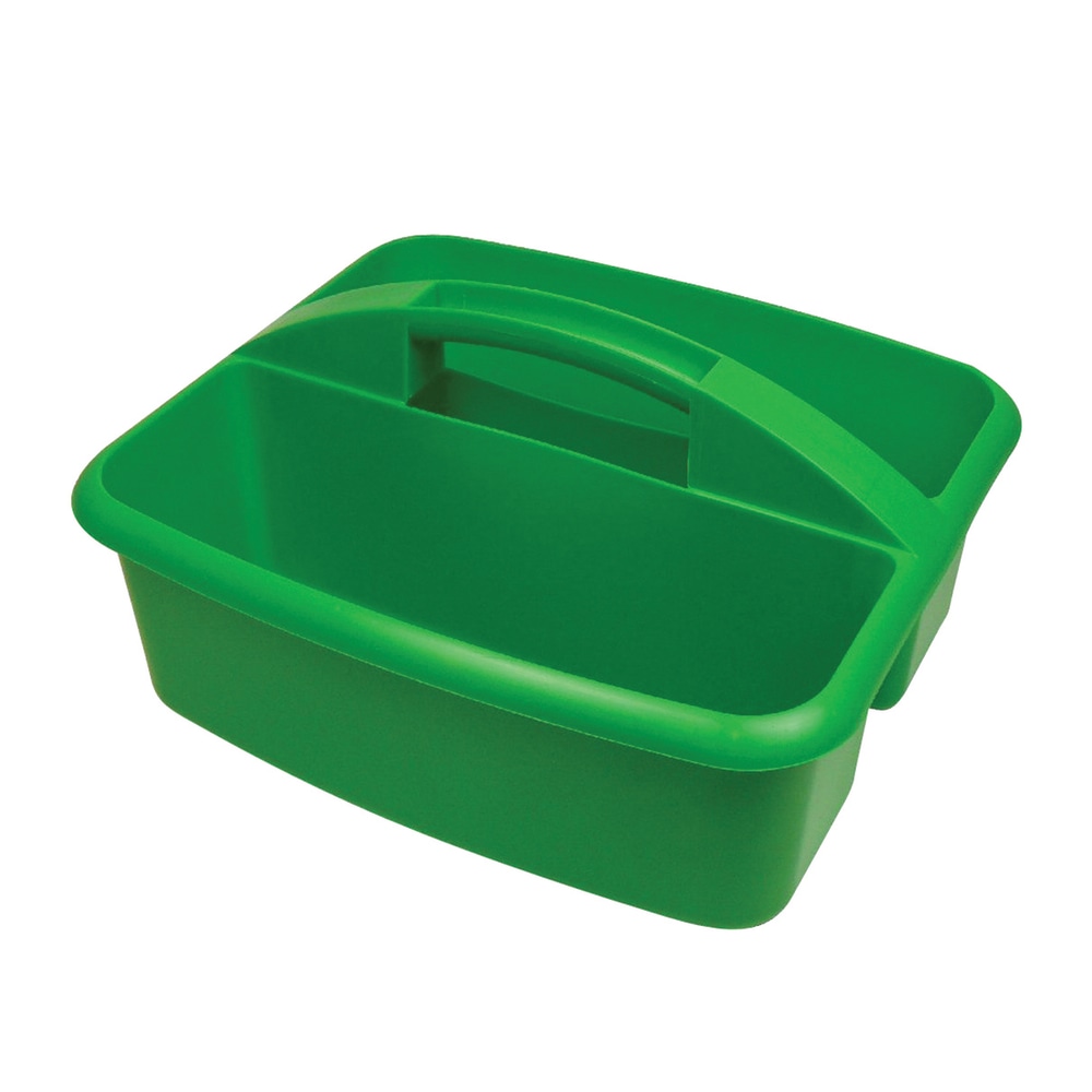 Romanoff Products Large Utility Caddy, 6 3/4inH x 11 1/4inW x 12 3/4inD, Green, Pack Of 3 MPN:ROM26005-3