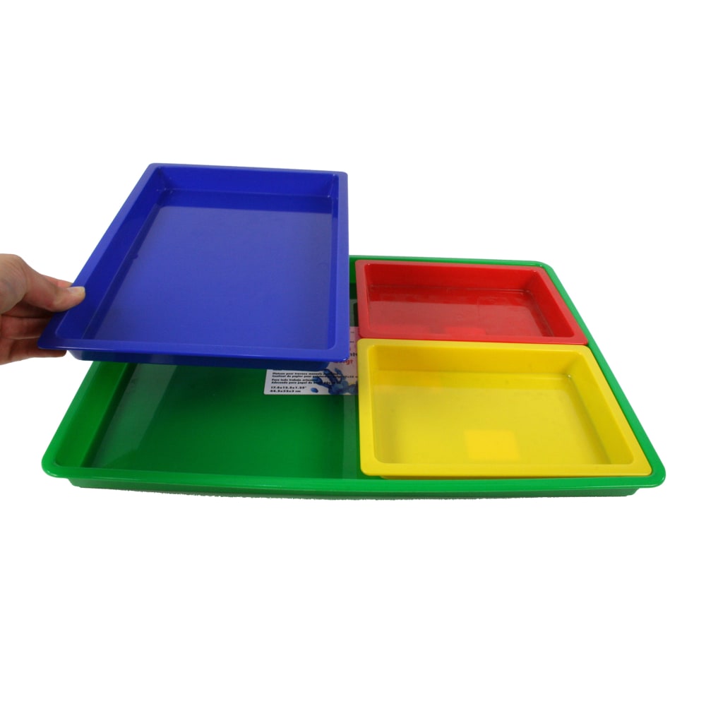 Romanoff Products Creativitray 4-Piece Set, Assorted Colors MPN:ROM37040