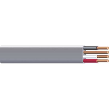 Non-Metallic Underground Feeder Cable, UF-B, 10 AWG, 3C with Ground C, Gray, PVC, Solid, 600V AC MPN:13059155