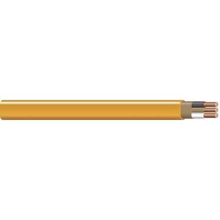 Non-Metallic Building Cable, NM-B, 10 AWG, 2C with Ground C, Orange, PVC, Solid, 600V AC, 100 ft MPN:28829028