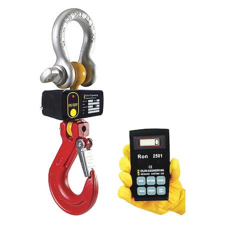 Wireless Crane Scale, 40000 lb. MPN:RON 2501-H-20