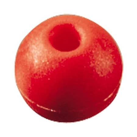 Parrel Bead, Red, 13/16