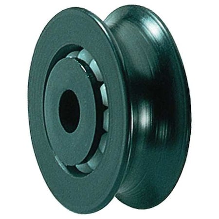 Sheave, Fibrous Rope, 3/16 in Max Cable Size, 770 lb Max Load, Plain MPN:RF1766