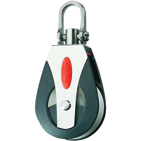 Pulley Block, Fibrous Rope, 880 lb Max Load, Painted MPN:RF41100